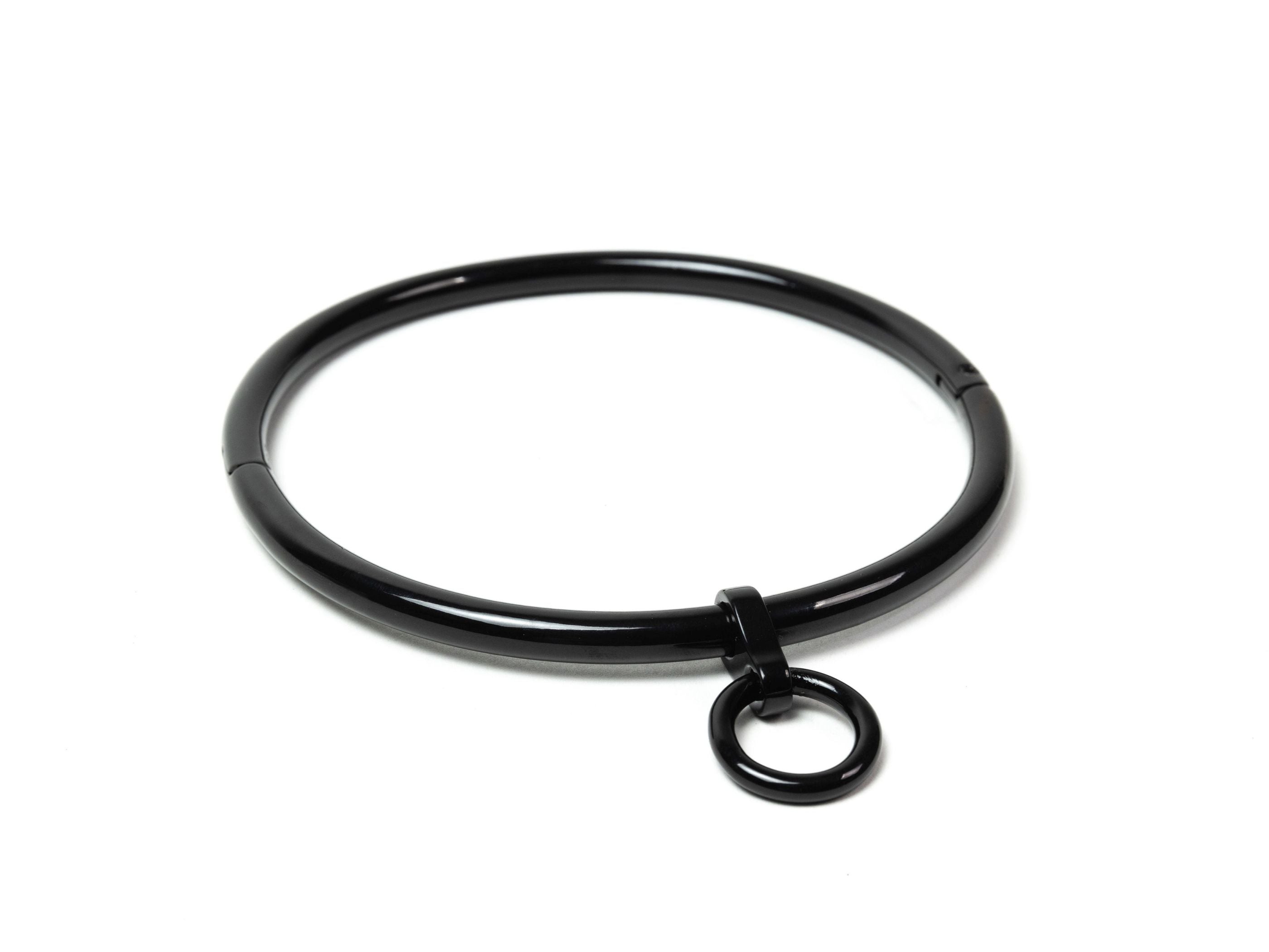 Eternity Collar Slave Collar 8mm (Black)